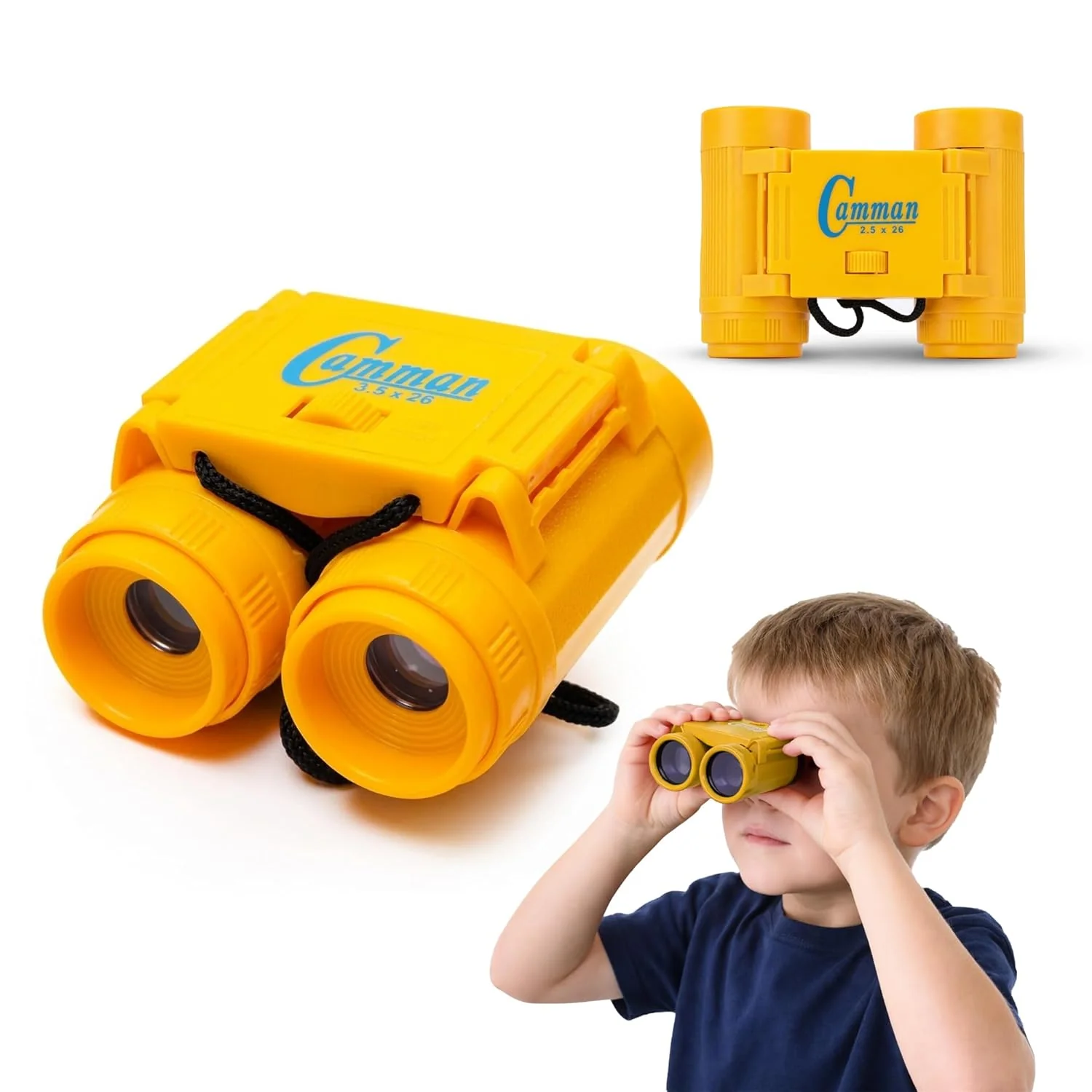 Wembley Mini Kids Binoculars with Ultra Zoom & Neck Strap